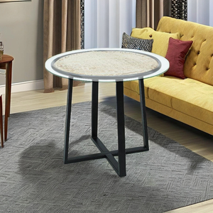 อาเธอร์โต๊ะทานอาหารดีไซน์เอเชียทำด้วยมือสำหรับเฟอร์นิเจอร์บ้านอพาร์ทเมนต์และโรงแรมใช้ในระดับพรีเมียมและความสะดวกสบาย - Product Image 2