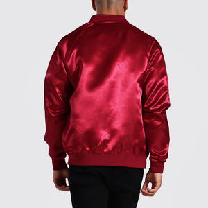 Blouson bomber léger et respirant pour homme, avec logo personnalisé imprimé, nouveau design, fermeture éclair, manches longues, col montant - Product Image 2
