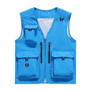 Security Safety Vest Sleeveless Reflective Clothing with Reflective Stripes Emergency Vest for <b>Workers</b> - Product Image 1