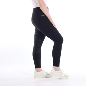 Pantalon d'équitation extensible 4 directions de haute qualité, leggings, collants, vêtements d'équitation en tissu technique au toucher doux - Product Image 2