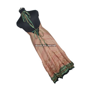 Sari / Saree / Shari, vêtements indiens et pakistanais, vêtements indiens faits à la main, vêtements pour femmes, sari vintage en soie, style bohème hippie - Product Image 4