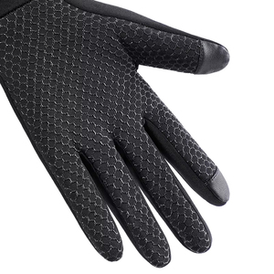 Gants de pêche tactiles de haute qualité pour femmes, hiver, à enfiler, antidérapants, en polyester, avec doigts et paume, vente en gros - Product Image 5