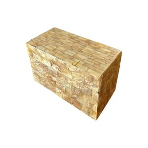 Vintage Boho Capiz Shell Trinket <b>Box</b> Tessellated Handmade Decorative Storage <b>Box</b> <b>Keepsake</b> Jewelry Organizer Gift <b>Box</b> Wholesale - Product Image 3