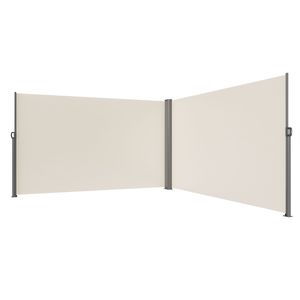 Tenda Laterale Retrattile in Alluminio 71FT X 236FT, Schermo Privacy per Esterni Impermeabile in Poliestere 280g, Vela in PC per Patio e Spazi Esterni - Product Image 1