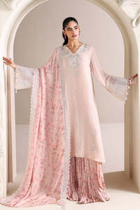 Salwar Kameez Modal Noir Brodé Élégant Fashionista International avec Paillettes, Longueur Standard, pour Mariage Femme, Recyclé - Product Image 6