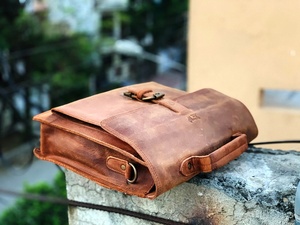 Bolsa de Piel para Portátil de Primera Calidad, Simple, Ligera, Duradera, Personalizable, OEM - Product Image 2