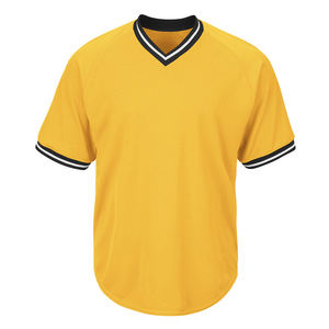 เสื้อเบสบอลซอฟต์บอลคอวีพิมพ์ลายตามสั่งขายส่ง เสื้อผ้ากีฬากลางแจ้ง ชุดยูนิฟอร์มซอฟต์บอลและเบสบอล - Product Image 3