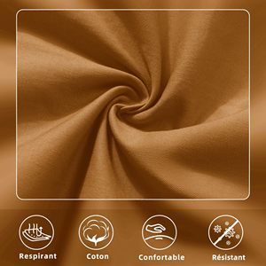 Pantalones Cortos Cargo Capri para Hombre, Color Marrón Sólido, Lona de Poliéster, Cintura Media Elástica, Estilo Casual, Tejido Transpirable de Secado Rápido - Product Image 5