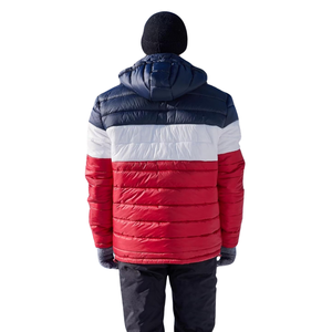 Warm Hooded Quilted Puffer <b>Jackets</b> Custom Bubble Insulated Outerwear Windproof Down Coat <b>Jacket</b> for Men - Product Image 2