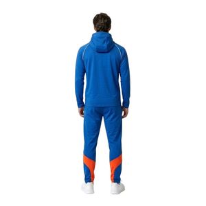 ชุดวอร์มฟุตบอลแบบคอตั้ง แขนยาว แห้งเร็ว ผ้าโพลีเอสเตอร์ ลาย Chevron Colorblock สำหรับผู้ชาย ออกกำลังกายในยิม - Product Image 3