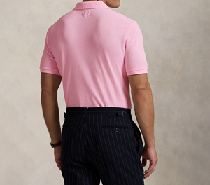 Men's Color Blocked for <b>Shirt</b> Short Sleeve Regular Fit Knitted Contrast Trim Front Quick Dry Casual Streetwear <b>Patchwork</b> Design - Product Image 4