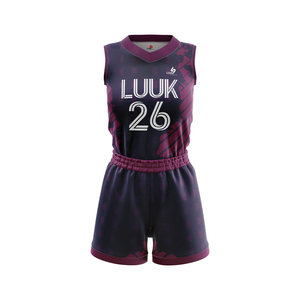 Ensemble de vêtements de basketball pour femmes en marque blanche, maillot et short de performance imprimés par sublimation pour les marques sportives - Product Image 4