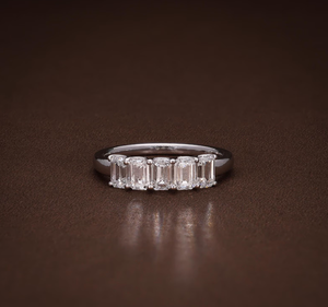 925 <b>Silver</b> <b>Solitaire</b> Diamond <b>Ring</b> Minimalist Engagement Jewelry - Product Image 1