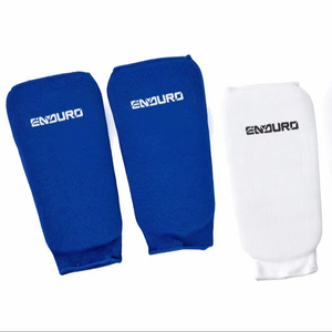 Espinilleras de Boxeo Profesionales con Logotipo Personalizado de Alta Calidad, Duraderas, Protectoras y Transpirables de PU, Venta al Por Mayor, DURUS INDUSTRIES - Product Image 1