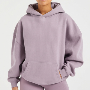 Sudaderas con Capucha para Mujer, 100% Algodón, Talla Grande, con Logotipo Personalizado Serigrafiado, Ecológicas, de Secado Rápido, Transpirables, Estilo Urbano - Product Image 4