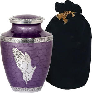 Urnes funéraires modernes faites à la main pour adultes, vente en gros, urnes commémoratives décoratives unisexes - Product Image 1