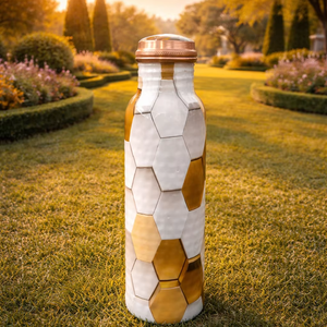 Bouteille de bière en cuivre de qualité supérieure, design classique, hermétique, anti-fuite, grande capacité, bouchon push-pull, compatible lave-vaisselle, cadeau d'affaires - Product Image 1