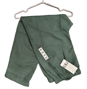 Pantalons d'été droits amples en coton et lin grande taille Pantalons décontractés en lin personnalisés pour hommes - Product Image 5