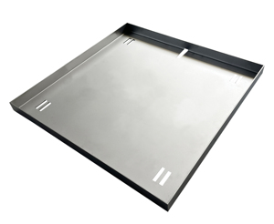 304 스테인리스 스틸 부식 방지 300mm 201 316 무광 브러시드 표면 맨홀 커버 - Product Image 2