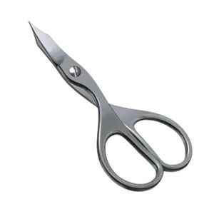 Curved Stainless Steel Cuticle <b>Scissors</b> Sharp Pointed Tip For Nail Manicure Pedicure Eyelash Eyebrow Trimming Precision Tool - Product Image 3