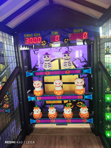 Máquina recreativa de intercambio de tickets para el juego Pumpkin Party Whack, juego de habilidad interactivo para centros de entretenimiento familiar en interiores - Product Image 5