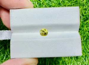 Piedras sueltas de zafiro amarillo natural para la fabricación de joyas, anillos, colgantes, pendientes, piedra amarilla de alta calidad - Product Image 3