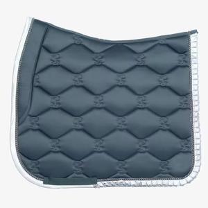 Top Selling Leather Horse <b>Equestrian</b> Saddle Pads with Fabric Lining High Quality Customizable Low Price Pakistan Factory Made - Product Image 2