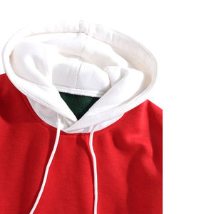 Sudadera con Capucha para Hombre, Invierno, Bloques de Color, Impresión Digital, Algodón/Felpa de Alta Calidad, Color y Diseño Personalizables - Product Image 4