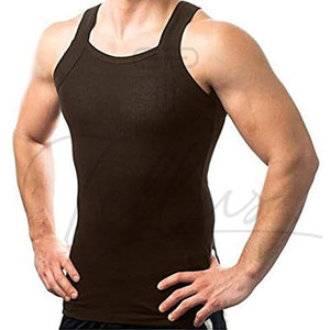 Camiseta sin Mangas de Último Diseño para Hombre, Cuello Redondo, Color Personalizado, Hecha en Pakistán, Estilo Urbano, Tallas Grandes - Product Image 5