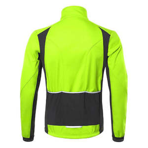 High Quality Custom Logo Plus Size Softshell Thermal Reflective Waterproof Winter Cycling <b>Jacket</b> <b>Men</b> <b>Bike</b> - Product Image 5