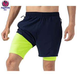 กางเกงขาสั้นออกกำลังกายผู้ชาย ผ้าฝ้าย สำหรับฝึกซ้อม วิ่ง ฟิตเนส เล่นกีฬา จ็อกกิ้ง แห้งเร็ว น้ำหนักเบา - Product Image 3