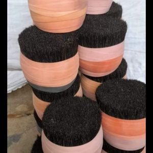 Pelo de Cola de Búfalo Largo, Fibra Natural para Fabricación de Pinceles Artísticos, Fabricación de Pelucas, Atado de Moscas, Cabello para Muñecas, Taxidermia, Manualidades, Pelo de Cola de Vaca - Product Image 2