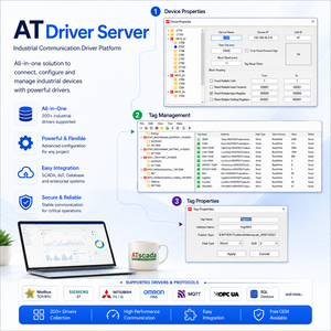 Logiciel de communication PLC industriel |   Serveur ATDriver – Disponible en version OEM - Product Image 1