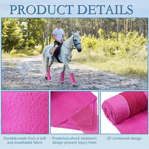 Vendas de fábrica de vendas elásticas transpirables para caballos más vendidas, vendas de polo para caballos de material personalizado - Product Image 3