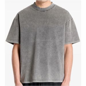 Acid Wash t Shirt Custom Logo Printed <b>Design</b> Wholesale Acid Wash t Shirt Oversized Men - Product Image 5