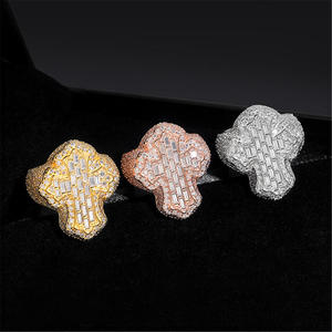 Anillo de Moissanita de Diseño Elegante al por Mayor con Engaste Seguro para Joyería de Moda, Aniversarios y Ocasiones Especiales - Product Image 6