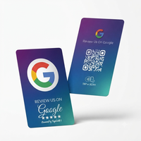 Etiqueta NFC de PVC Premium para Reseñas de Google, Mini Etiqueta con Código QR Personalizado, Tarjeta Inteligente sin Contacto Resistente al Agua, Fabricante OEM ODM