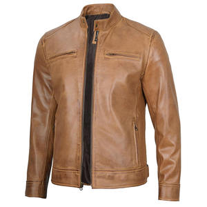 Top Quality Leather Jacket for Men Best Price Leather Jacket for Men Wholesale Fashion Custom Leather Jacket - Product Image 5