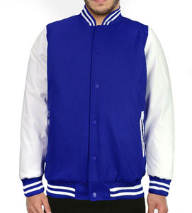 Leather Sleeves Custom Baseball Letterman Varsity <b>Jacket</b> Wholesale High Quality Varsity <b>Jacket</b> <b>Men</b> Chenille Embroidery - Product Image 5