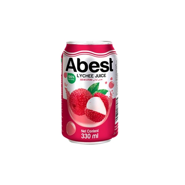Abest 330 мл OEM ODM Private Lychee Water Sugar-сушеные безалкогольные напитки с бутылкой упаковка консервированные фрукты