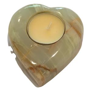 Bougeoir en marbre décoratif pour la maison au design moderne bougeoir en marbre en forme de cœur de grande qualité à un prix abordable - Product Image 1