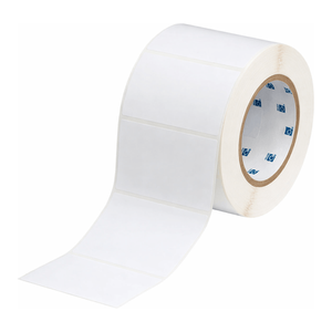 Étiquettes de codes-barres Brady en polyester blanc mat de 3 pouces pour le suivi des actifs - Product Image 1