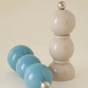 Nuevos molinillos de pimienta y sal de laca fabricados en Vietnam con personalización OEM/ODM, múltiples colores y diseños, suministro al por mayor. - Product Image 1