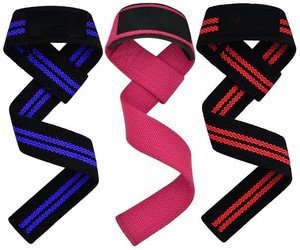 Correas de Levantamiento de Pesas de Algodón Personalizadas, Transpirables, Antideslizantes, con Protección para las Manos, Bandas de Soporte para Entrenamiento de Fuerza, Misha Sports - Product Image 5