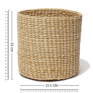 Highest Selling Product Rattan <b>Round</b> <b>Basket</b> Serving Fruit Storage <b>Basket</b> Woven <b>Wicker</b> <b>Basket</b> Tabletop Decoration Multipurpose - Product Image 6