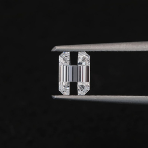 Diamant fantaisie de 1 carat, certifié IGI, VVS, cultivé en laboratoire, percé au laser, taille alphabet H, pour la fabrication de pendentifs, meilleur prix, tendance du moment - Product Image 2