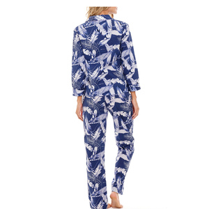 Pyjama d'été sportif respirant en satin pour femme, style coréen, ensemble deux pièces, tenue de détente à taille élastique - Product Image 2