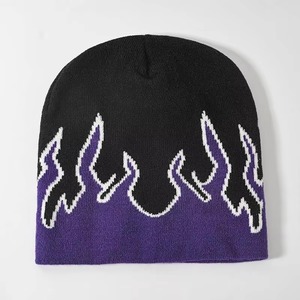 Fashionable Custom Knitted <b>Beanies</b> Winter Cap Soft Acrylic Unisex <b>Beanie</b> Hat For Streetwear Brands And Promotional Use - Product Image 4