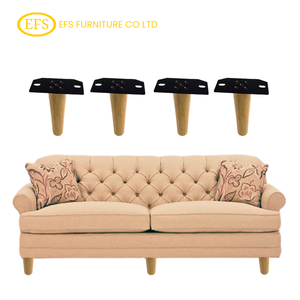 Modern Straight Solid Wood Furniture Leg Simple Cylinder Design for <b>Sofa</b> Cabinet Coffee Table Replacement OEM - Product Image 5