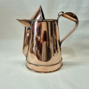 Jarra de agua de cobre puro, perfecta para el apoyo de la salud natural y para el almacenamiento diario en la cocina o para uso en el hogar o comedor, procedente de la India. - Product Image 1